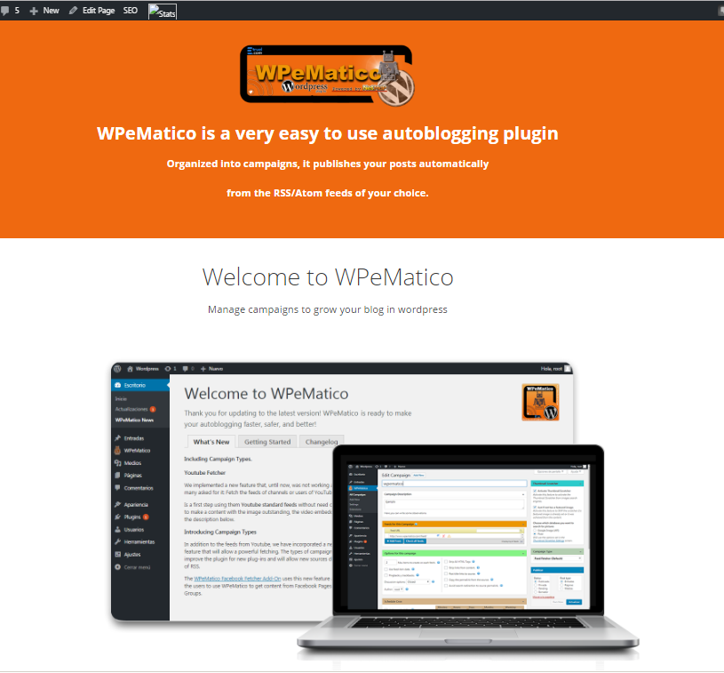 wpematico@gmail.com 1 wpematico - WPeMatico