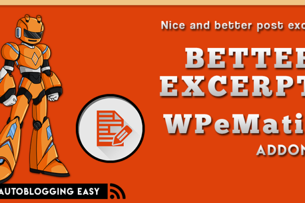 wpematico better excerpts - WPeMatico