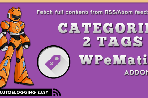 wpematico cat2tags 2 - WPeMatico