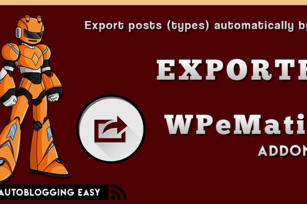 wpematico exporter - WPeMatico