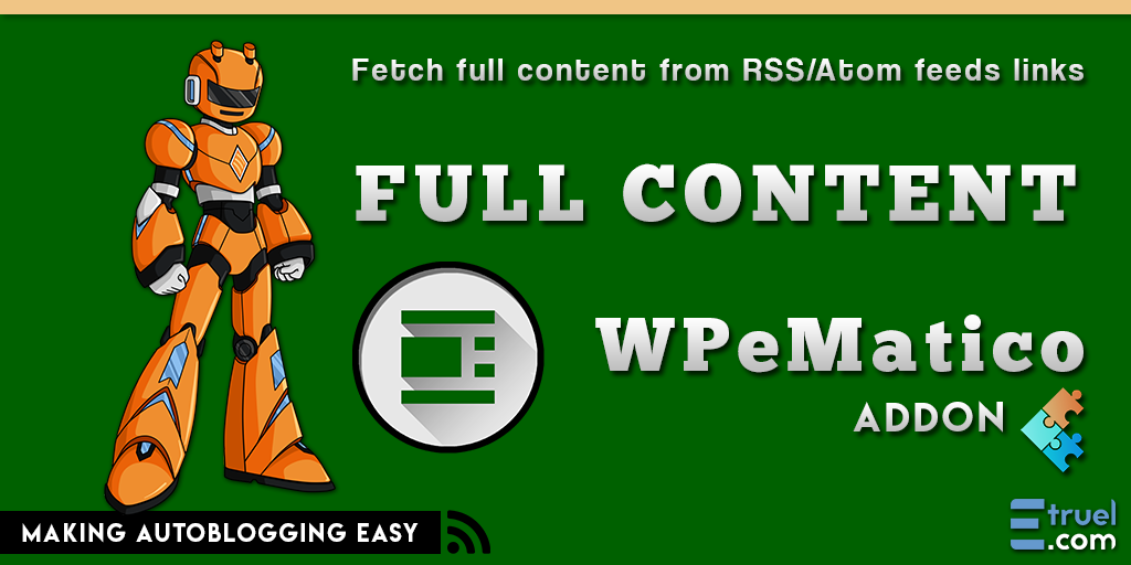 wpematico full content - WPeMatico
