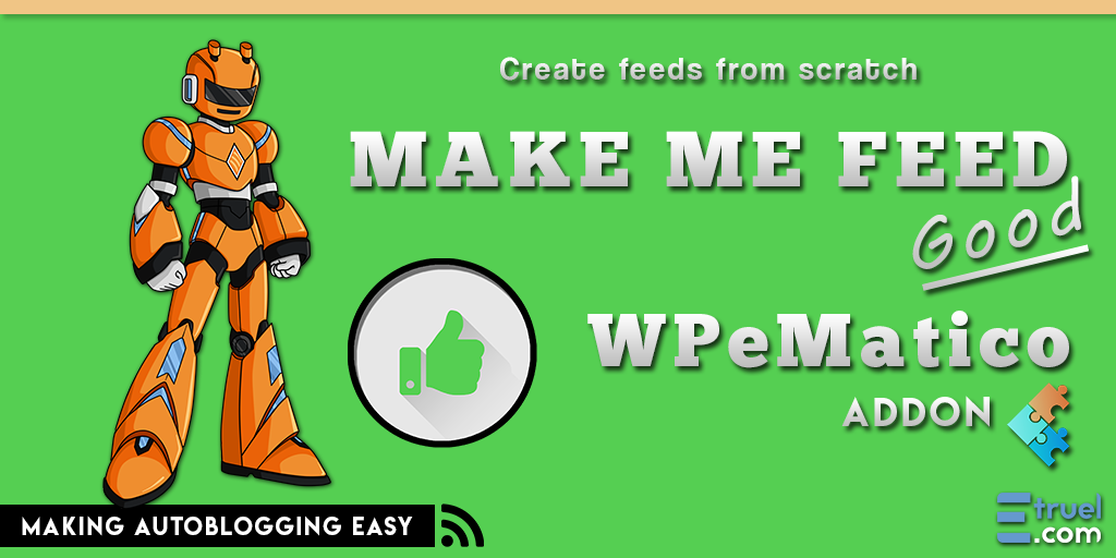 wpematico make me feed - WPeMatico