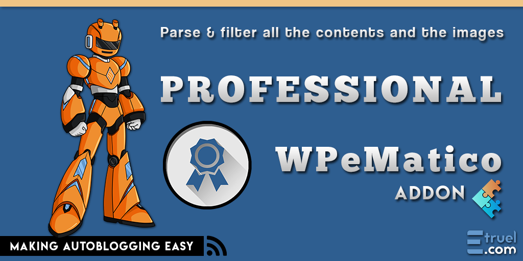 WPeMatico PLUS - wpematico professional