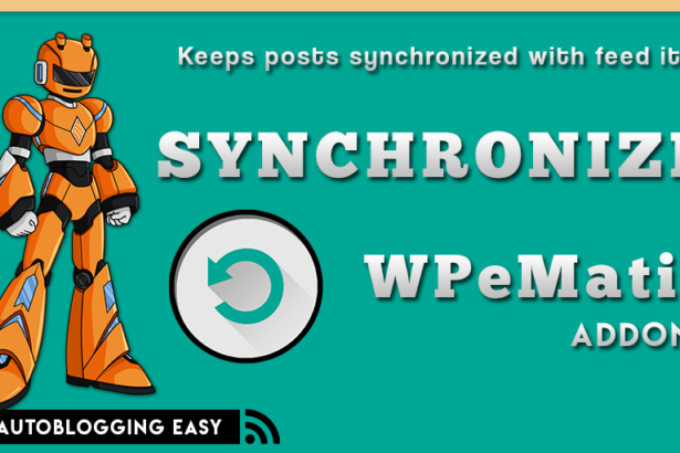 wpematico synchronizer - WPeMatico