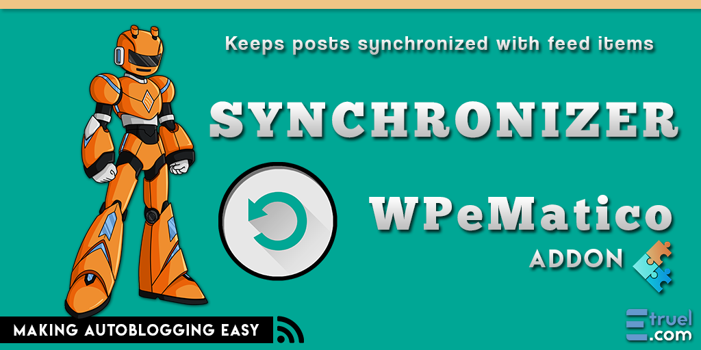 wpematico synchronizer - WPeMatico