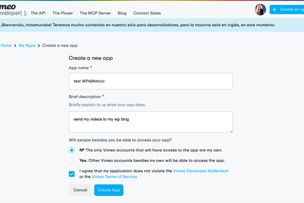 create app - WPeMatico